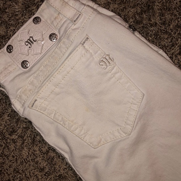 Miss Me Denim - White miss me